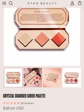 Athr Crystal Charged Cheek Pallet